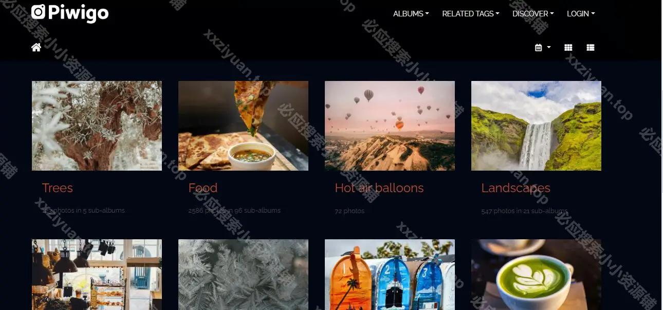 Piwigo 网络端开源相册程序-专为组织、团队与个人设计 1 Piwigo 网络端开源相册程序-专为组织、团队与个人设计 1