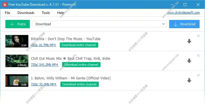 視頻下載工具 Free YouTube Download 便攜版_v4.4.29.526