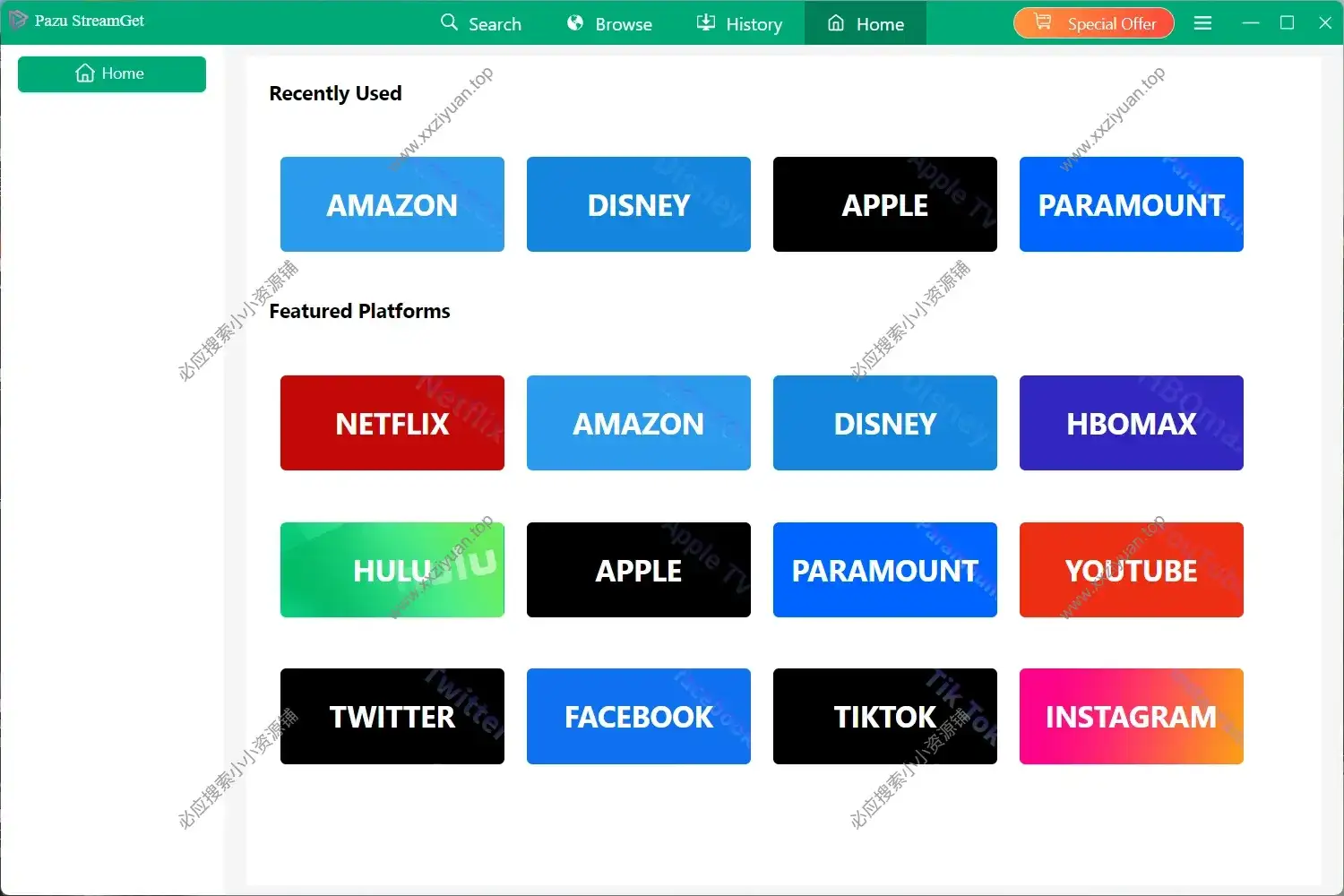 Pazu StreamGet v2.7.4 视频下载转码工具便携版