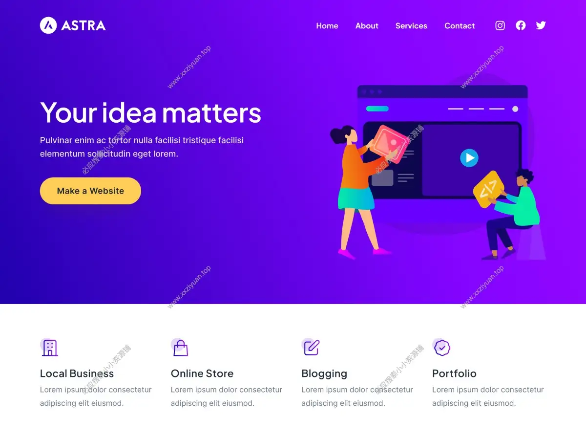 WordPress多用途独立站主题-Astra Pro 专业版