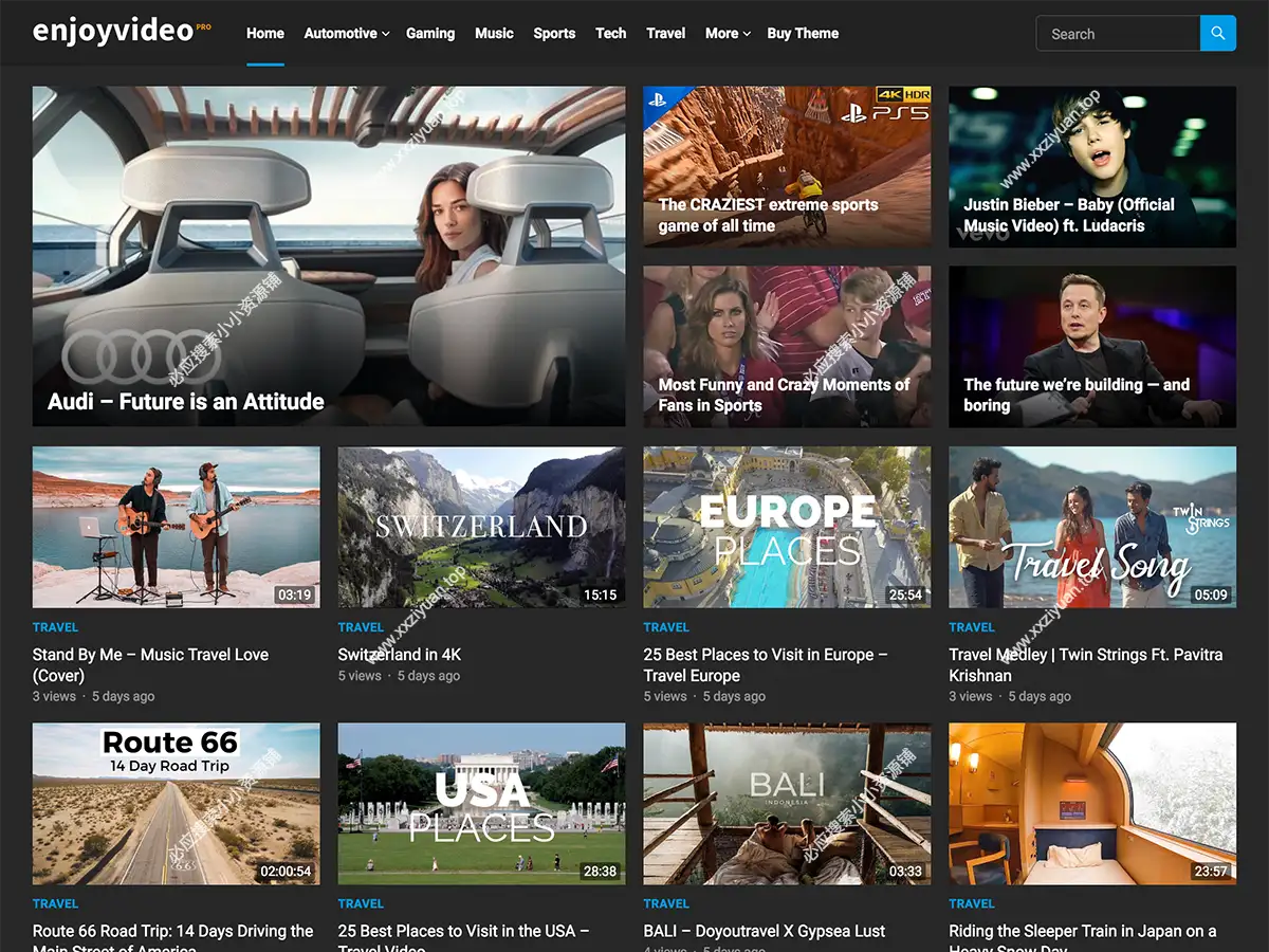 EnjoyVideo Pro v1.1.3 激活版-WordPress视频主题