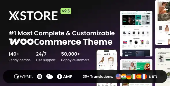 XStore v9.5.3 已激活版-高级多用途 WooCommerce 电商主题下载