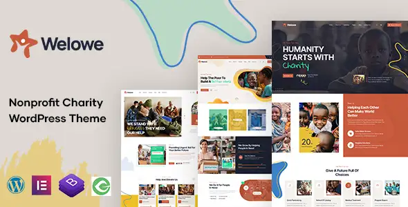 Welowe-非营利慈善 WordPress 主题原版下载_v1.0.9
