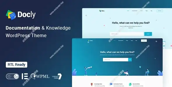 Docly 2.1.5 已激活版|功能强大响应迅速的在线文档WordPress主题
