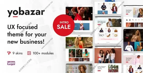 Yobazar 1.6.3 英文版|时尚 WooCommerce 在线商店购物主题