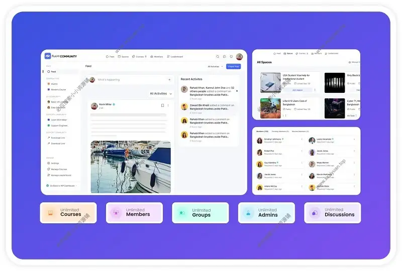 FluentCommunity Pro 1.7.72 已激活|超快的WordPress在线社区插件专业版
