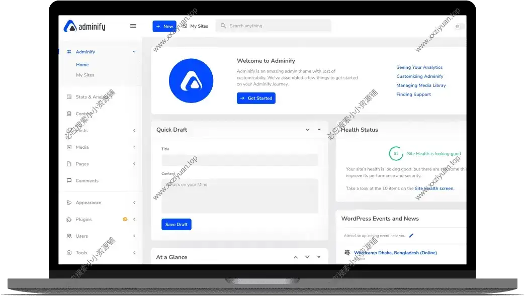 WP Adminify Pro v4.0.5.2 专业版WordPress仪表盘插件
