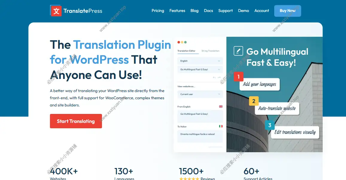 TranslatePress Business 1.6.6 已激活版|WordPress多语言翻译插件 1 TranslatePress Business 1.6.6 已激活版|WordPress多语言翻译插件 1