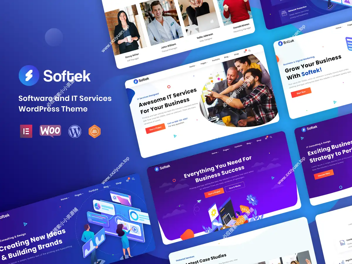 Softek 3.0.5 已激活版|软件和 IT 解决方案 WordPress 主题