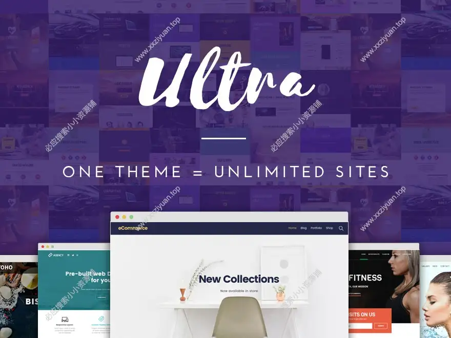 Themify Ultra 7.9.7 自带多模板导入的多用途WordPress主题