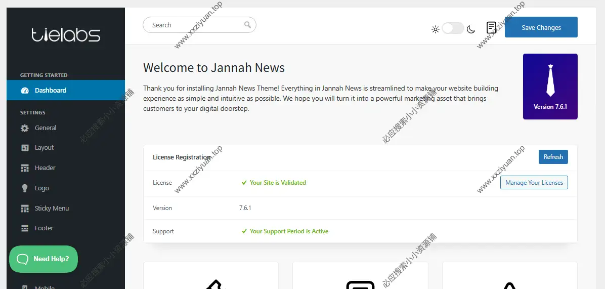 Jannah v7.6.1已激活版 - 响应式新闻杂志类 WordPress 主题 2 Jannah v7.6.1已激活版 - 响应式新闻杂志类 WordPress 主题 2