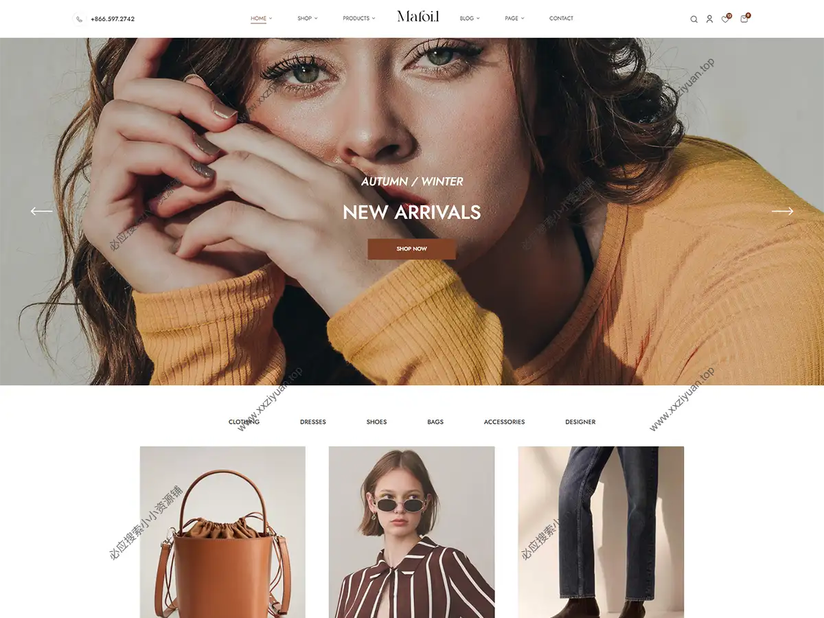 Mafoil v1.2.6 – 精致时装店 WooCommerce 主题