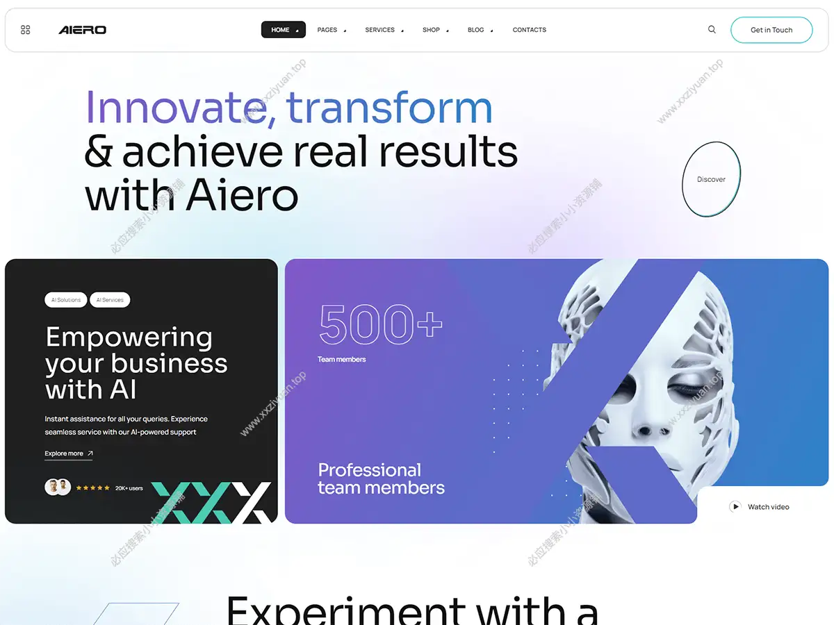 Aiero v2.1 – 人工智能机构与技术 WordPress 主题