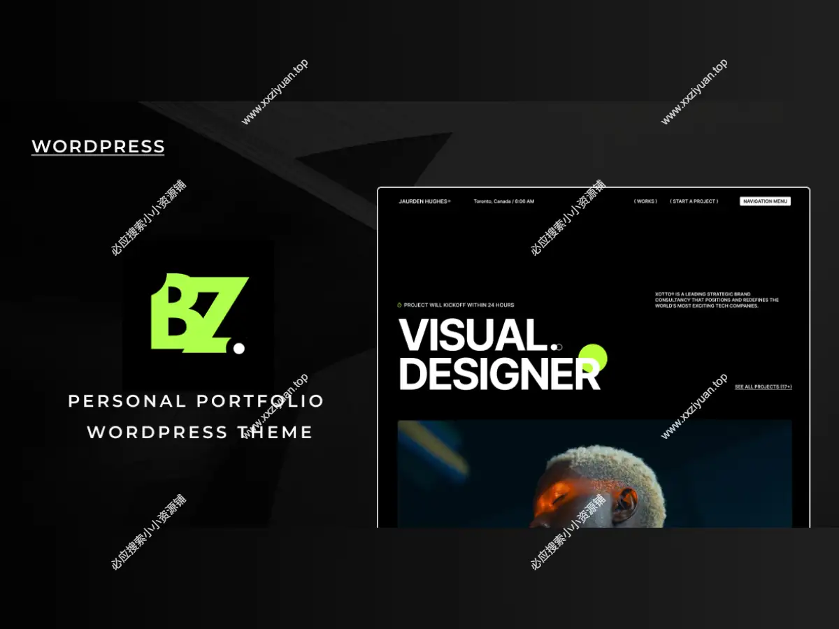 Boldz v1.0.3 – 惊叹的极简个人作品集 WordPress 主题