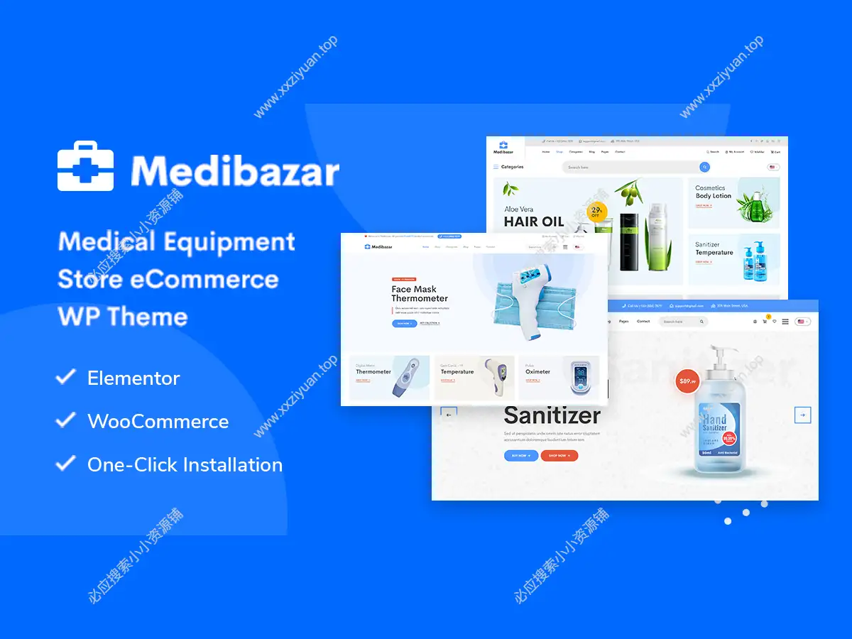 Medibazar v1.8.9 医疗设备和药店 WooCommerce 主题