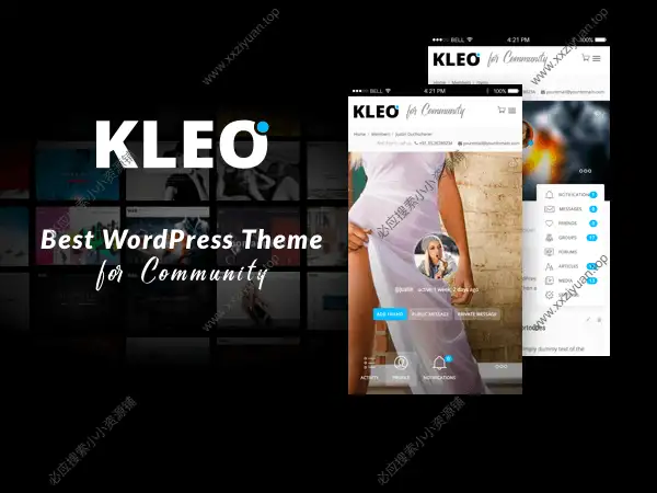 KLEO 5.4.4已激活|以社区为中心和多用途 BuddyPress WordPress 主题
