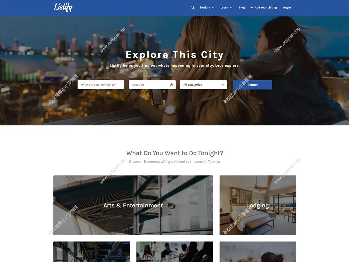 Listify 3.2.8英文版|目录和企业列表 WordPress 主题