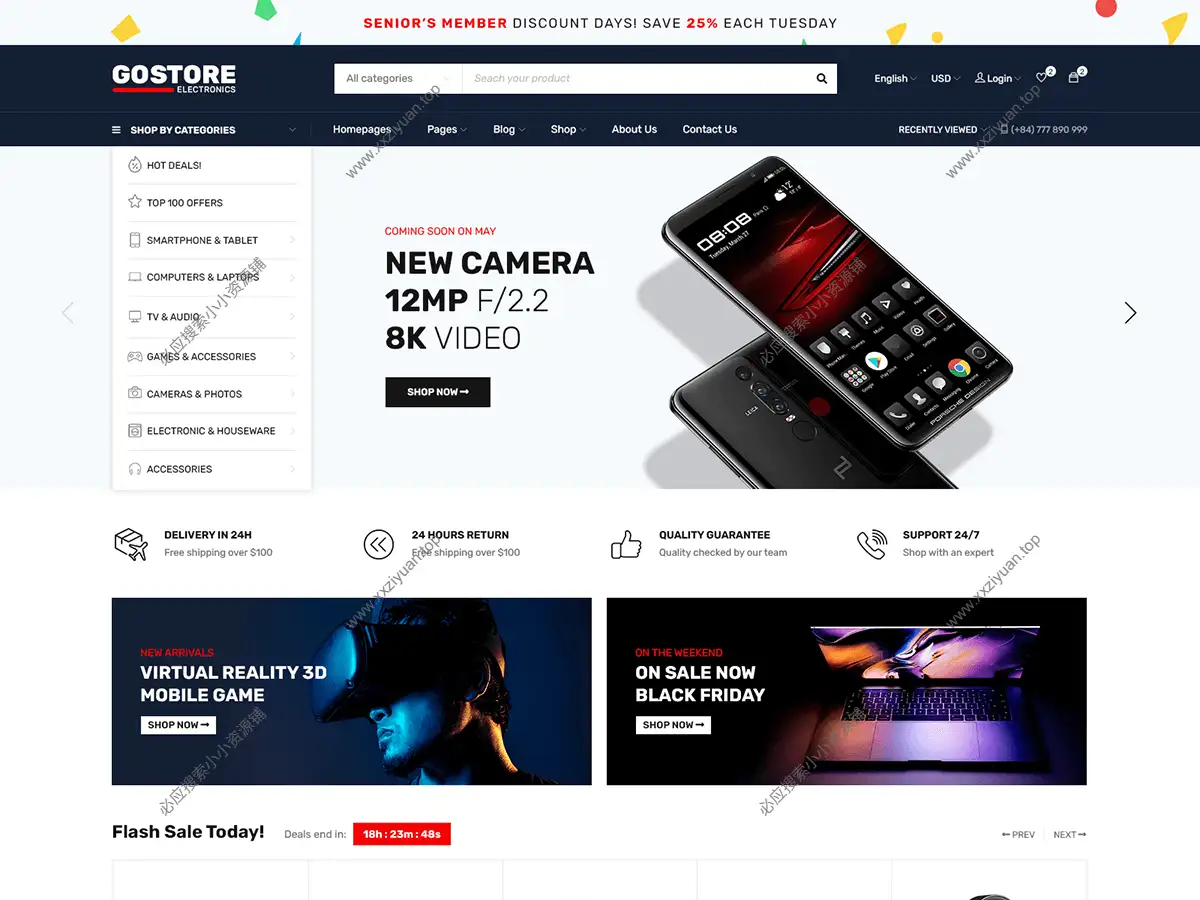 GoStore – WooCommerce在线商店WordPress主题(v1.6.6)