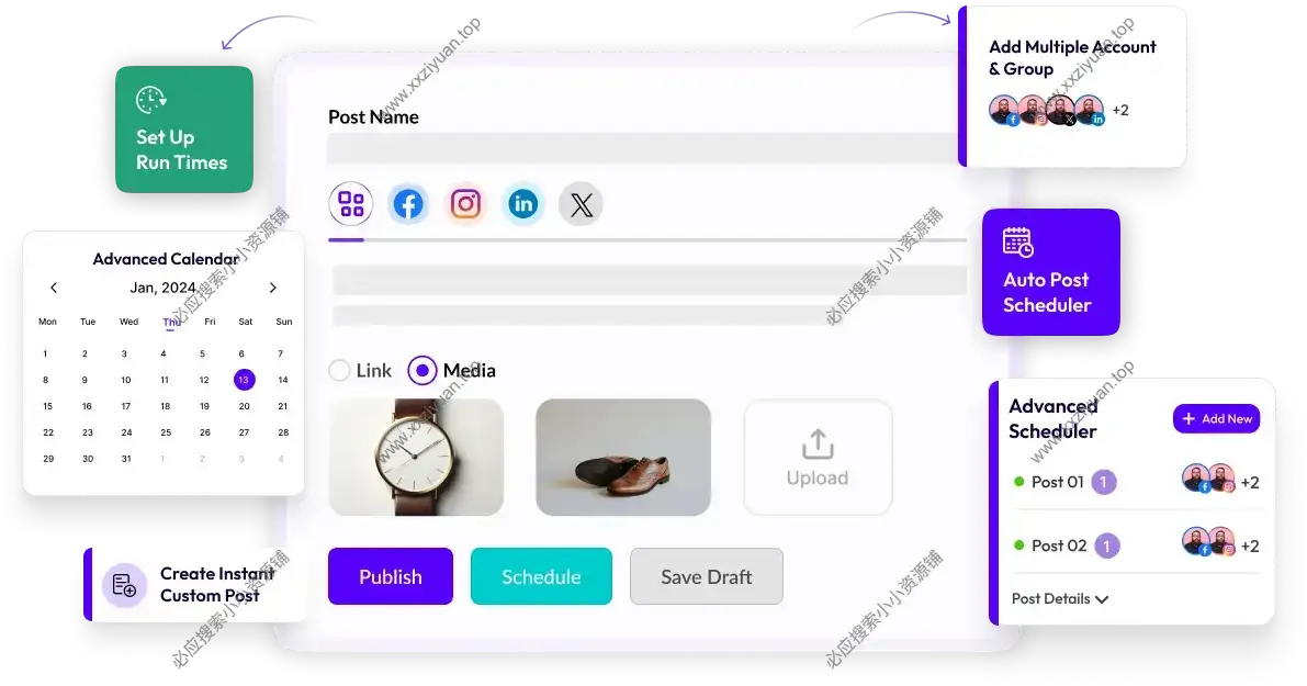 Bit Social Pro v1.7.3 - 自动发布WordPress内容至社交媒体插件(已激活) 1 Bit Social Pro v1.7.3 - 自动发布WordPress内容至社交媒体插件(已激活) 1