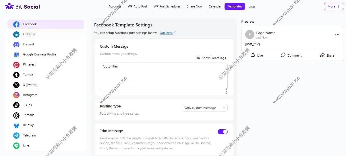 Bit Social Pro v1.7.3 - 自动发布WordPress内容至社交媒体插件(已激活) 2 Bit Social Pro v1.7.3 - 自动发布WordPress内容至社交媒体插件(已激活) 2
