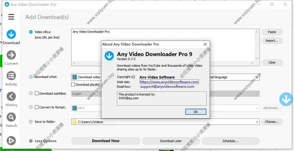 Any Video Downloader Pro v9.7.5 视频下载工具开心版