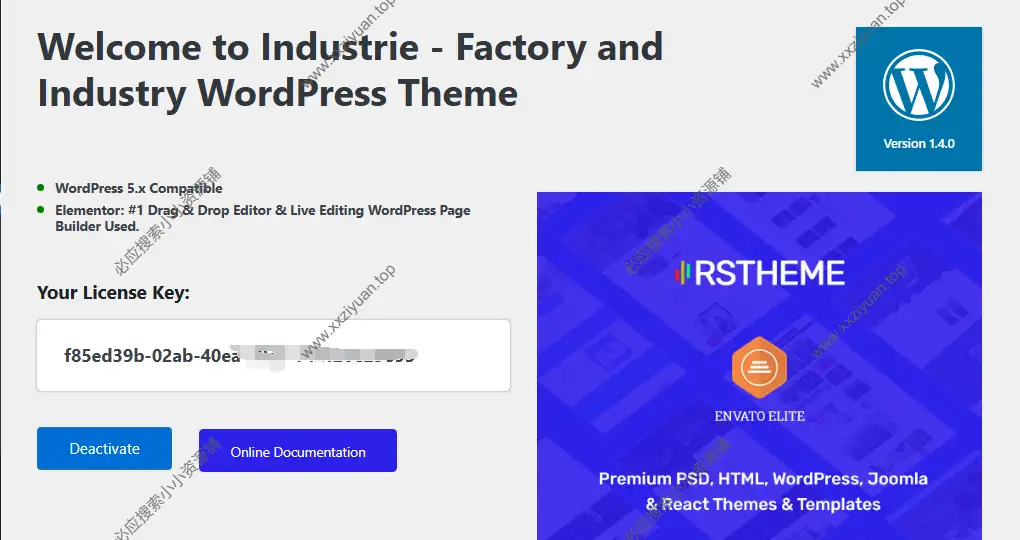 Industrie v1.4.0 完美激活版 - 多用途工厂与工业 WordPress 主题 2 Industrie v1.4.0 完美激活版 - 多用途工厂与工业 WordPress 主题 2