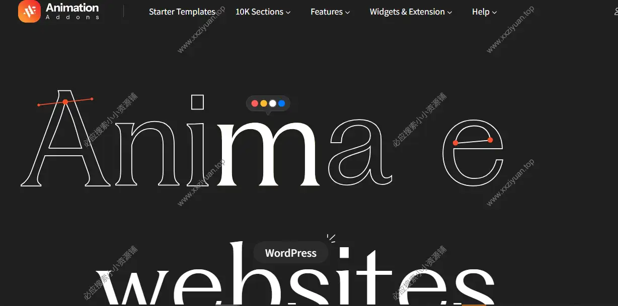 Elementor 动画插件 – Animation Addons for Elementor v2.4.16 已激活版