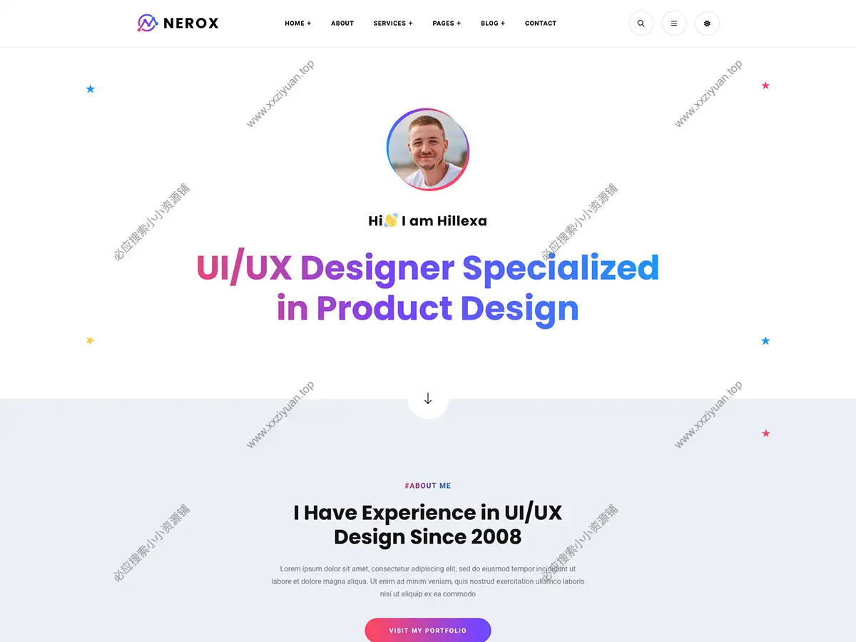 Nerox v1.1.1 –  代理与投资组合 WordPress 主题下载