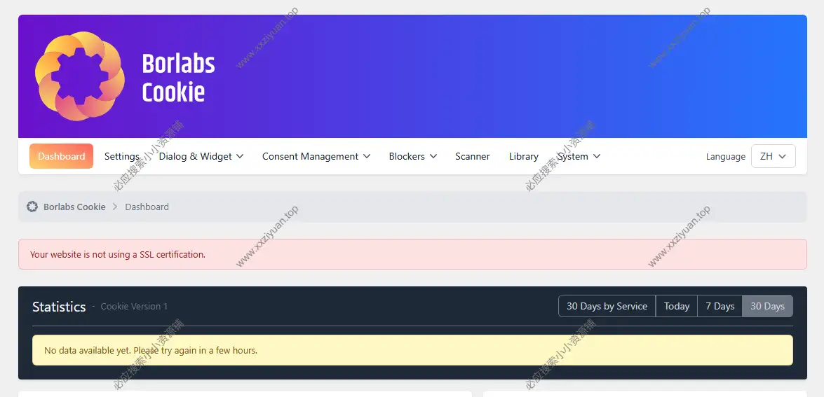 Borlabs Cookie v3.3.2.0 WordPress Cookie管理插件已激活