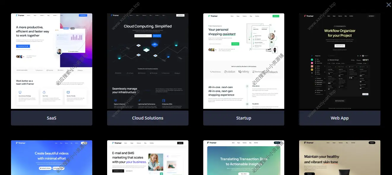 Framey v4.2.5已激活版 – 响应式创业与 SaaS WordPress主题