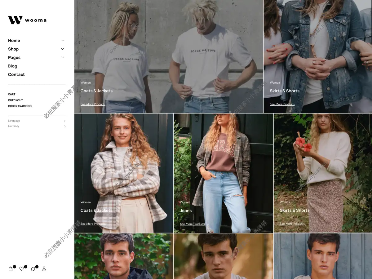 Wooma v1.1.2 响应式多功能现代AJAX电子商务 WordPress 主题 1 Wooma v1.1.2 响应式多功能现代AJAX电子商务 WordPress 主题 1