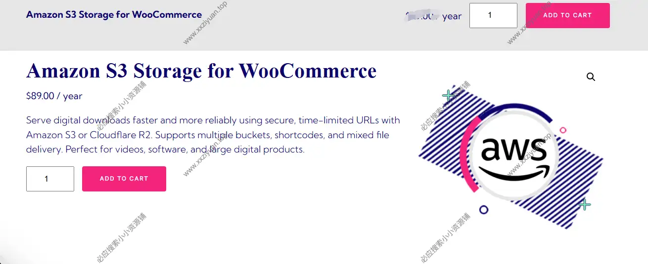 WooCommerce数字产品服务 Amazon S3 Storage for WooCommerce v3.3.2 1 WooCommerce数字产品服务 Amazon S3 Storage for WooCommerce v3.3.2 1