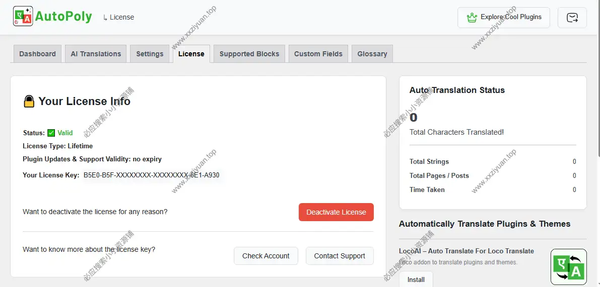 AutoPoly 1.3.2 – AI Translation For Polylang Pro 多语言AI翻译插件 2 AutoPoly 1.3.2 – AI Translation For Polylang Pro 多语言AI翻译插件 2