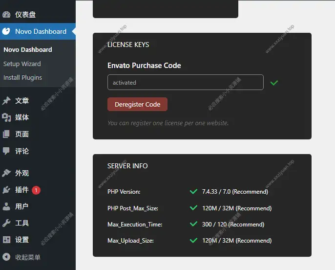 WordPress专业摄影摄像主题 Novo v4.3.2 已激活 2 WordPress专业摄影摄像主题 Novo v4.3.2 已激活 2