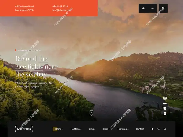 Katerina – 高端摄影与作品集 WordPress 主题 v1.0.6