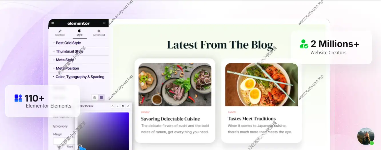 Essential Addons for Elementor – Pro v6.7.4最受欢迎Elementor扩展插件