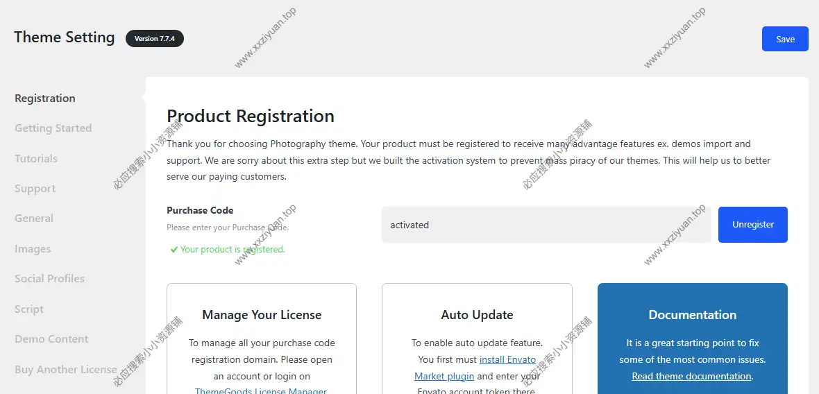 Photography v7.7.4 响应式干净简约摄影创意作品集 WordPress 主题 2 Photography v7.7.4 响应式干净简约摄影创意作品集 WordPress 主题 2